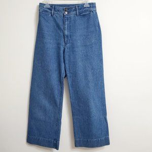 Apiece Apart Merida Denim Pant Jeans Wide Leg 8